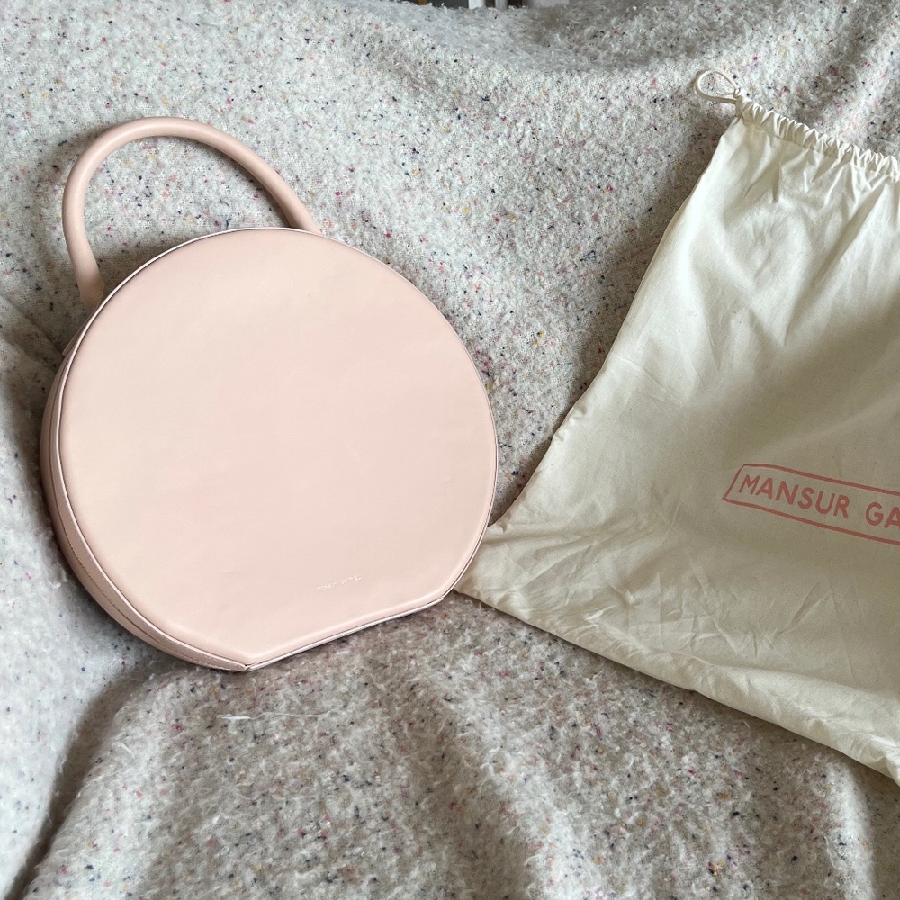 Mansur Gavriel Pink Circle Tote